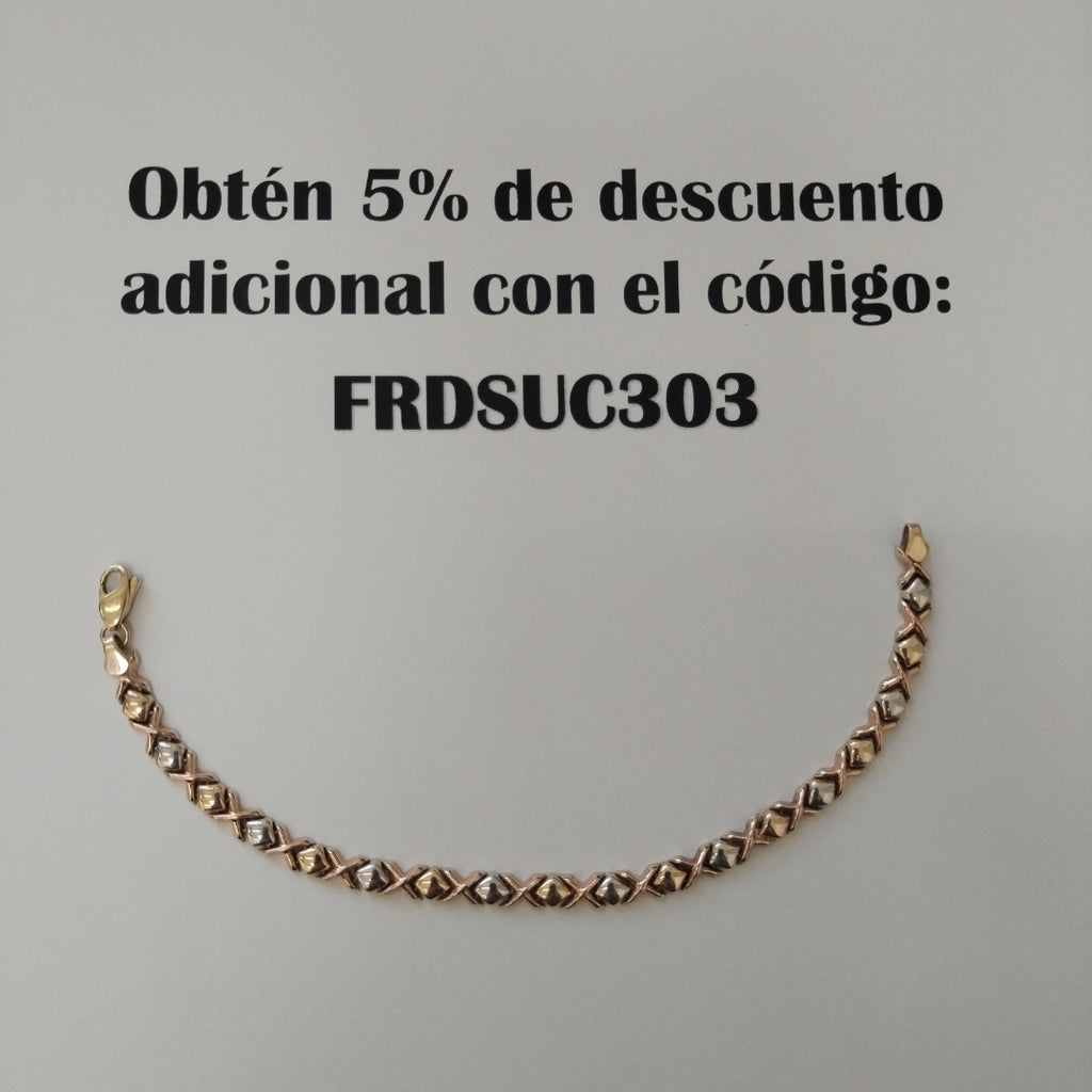 PULSERA ORO 10 K 5.3 GRMS (SEMINUEVO)
