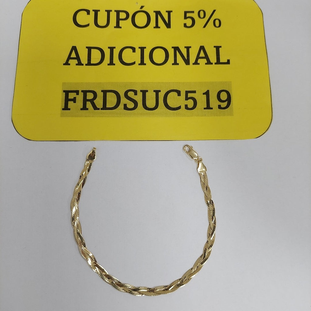 PULSERAS DAMA ORO 14K 2.7 (NUEVO)
