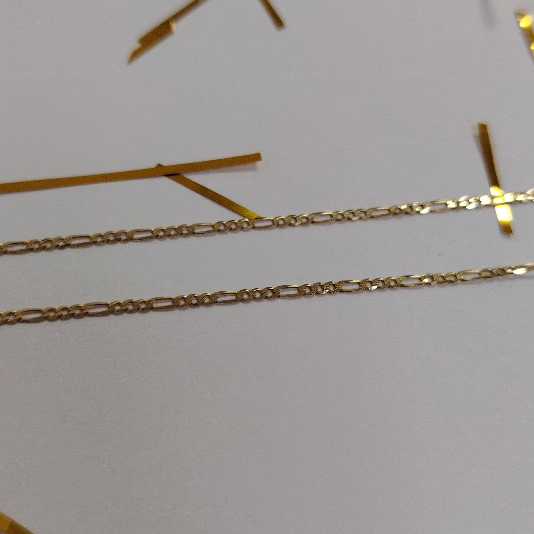 CADENAS CARTIER 3 1 AMARILLA ORO 14K 2.1 (NUEVO)