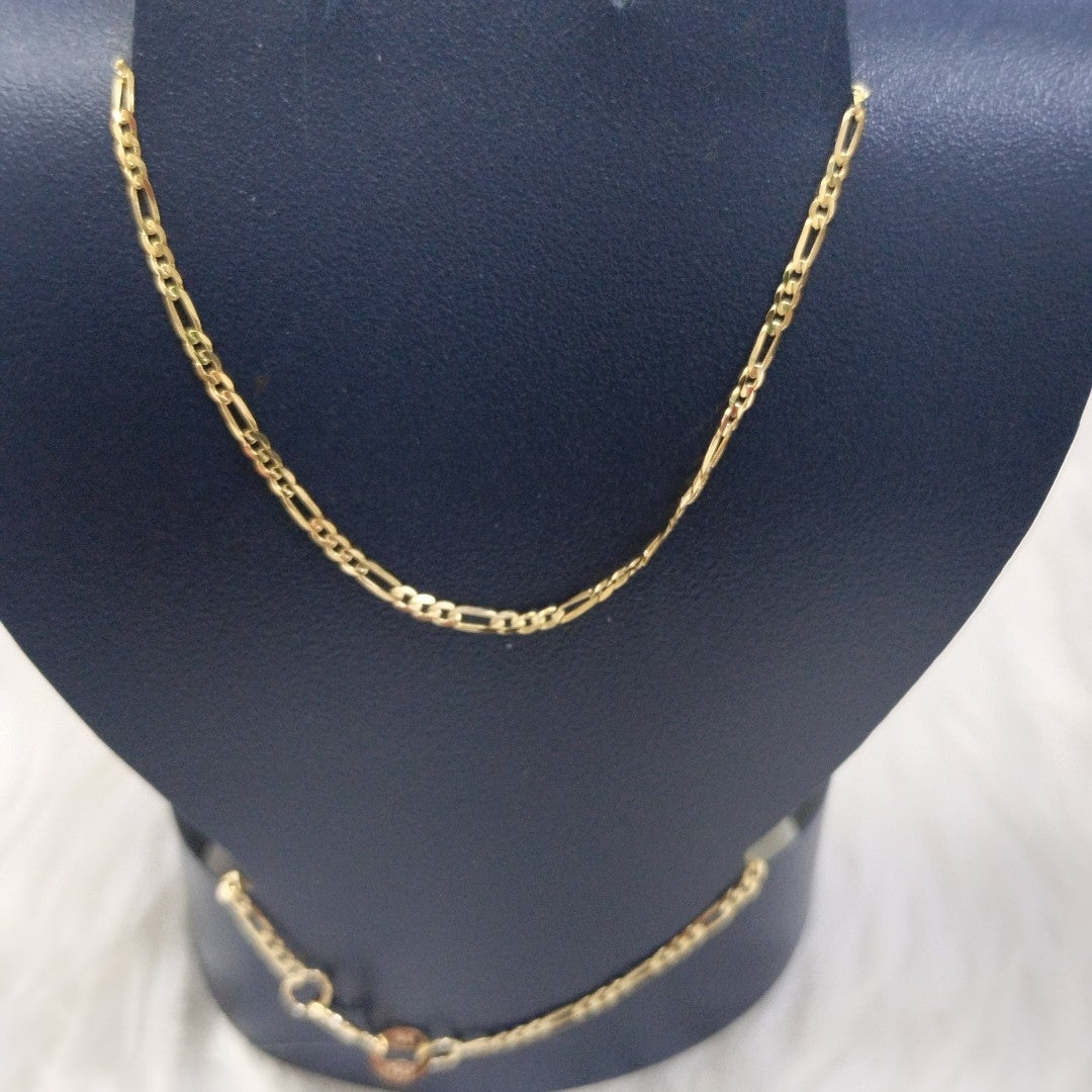 CADENAS CARTIER 3 1 AMARILLA ORO 14K 2.1 (NUEVO)