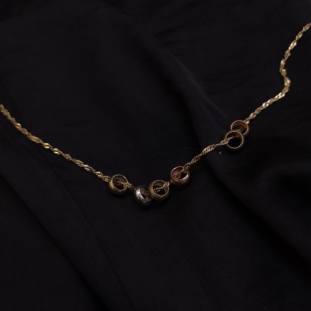 CADENA ORO,ORO COMBINADO 14 K 3,20 GRMS (SEMINUEVO)