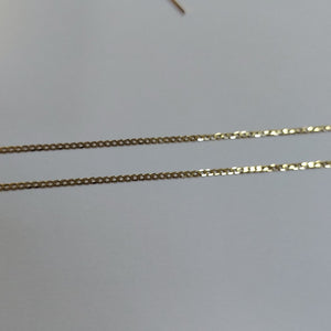 CADENAS BARBADA AMARILLA ORO 14K 2 (NUEVO)