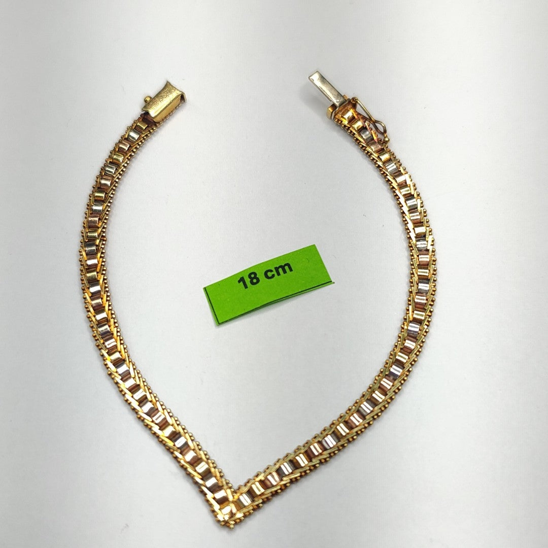 PULSERA ORO 14 K 9,60 GRMS (SEMINUEVO)