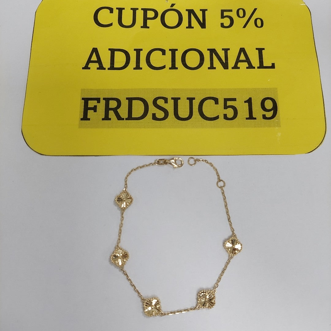PULSERAS DAMA ORO 14K 4 (NUEVO)