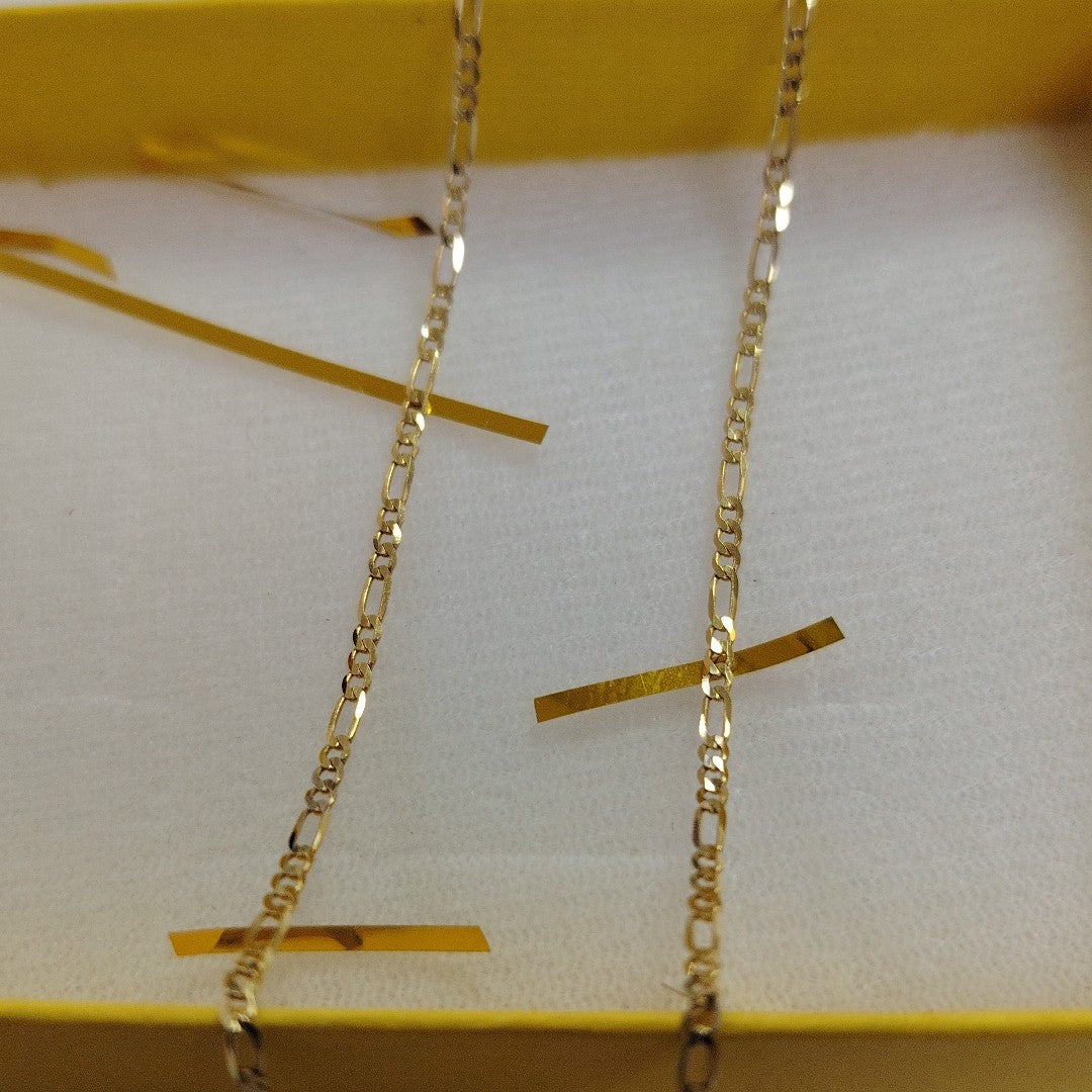 CADENAS CARTIER 3 1 AMARILLA ORO 14K 2.2 (NUEVO)
