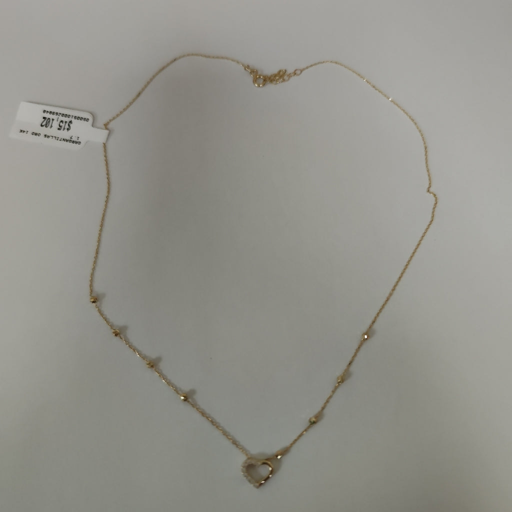 GARGANTILLAS ORO 14K 1.7 (NUEVO)