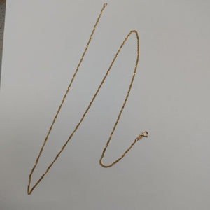 CADENA ORO 14 K 3,30 GRMS (SEMINUEVO)