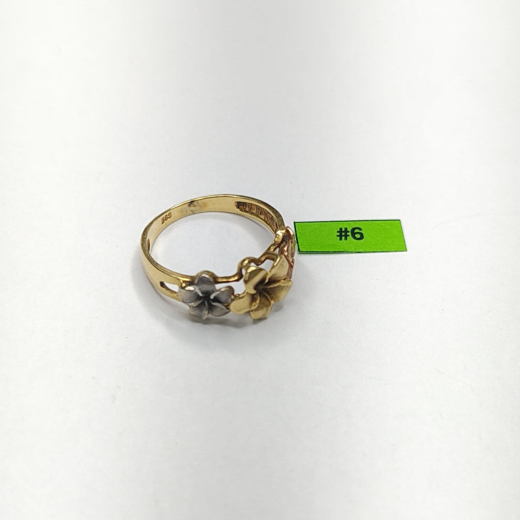 ANILLO ORO 14 K 2.3 GRMS (SEMINUEVO)