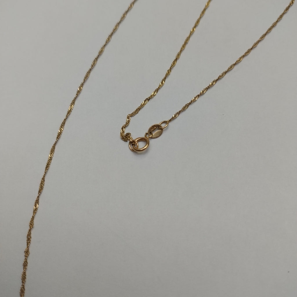 CADENA ORO 10 K 1.6 GRMS (SEMINUEVO)