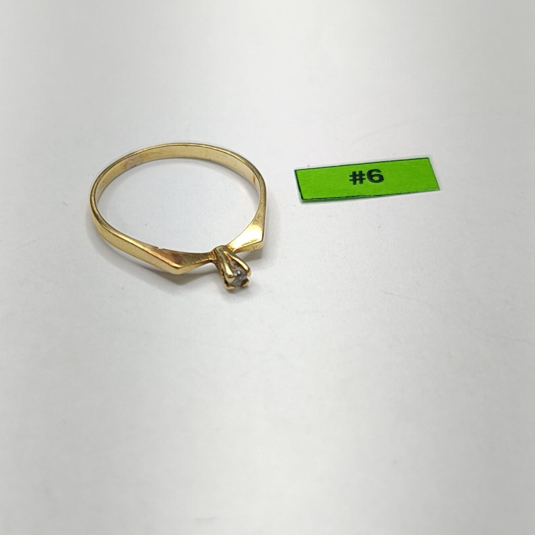 ANILLO ORO 14 K 1.1 GRMS (SEMINUEVO)