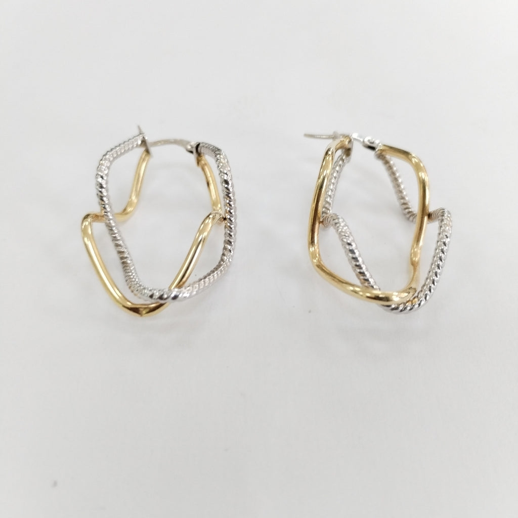 ARRACADAS PAR ORO 14 K 3.3 GRMS (SEMINUEVO)