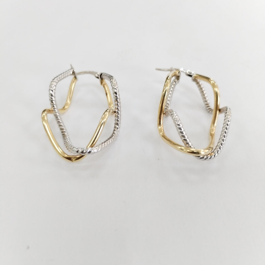 ARRACADAS PAR ORO 14 K 3.3 GRMS (SEMINUEVO)