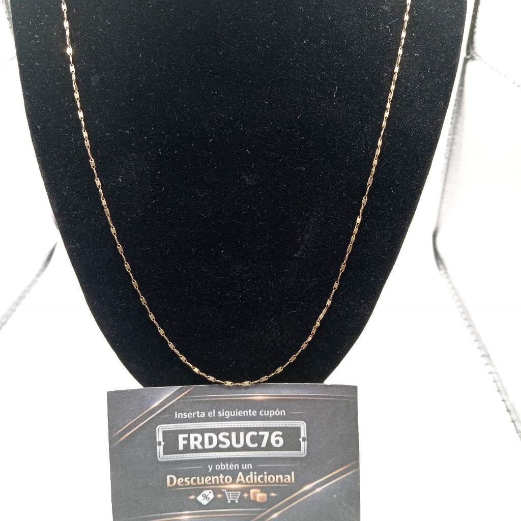 CADENA ORO 14 K 2,60 GRMS (SEMINUEVO)