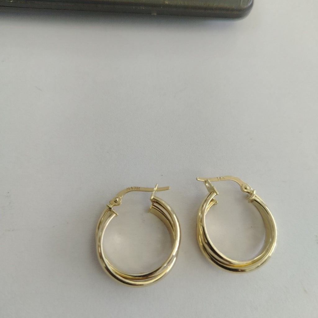 ARRACADAS ORO 14K 2.1 (NUEVO)