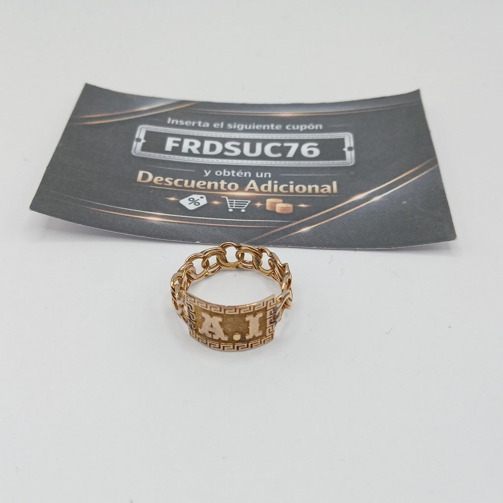 ANILLO ORO 10 K 2,50 GRMS (SEMINUEVO)