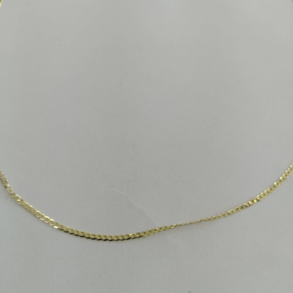 CADENAS BARBADA AMARILLA ORO 14K 2.2 (NUEVO)