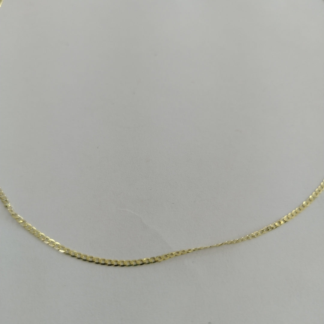 CADENAS BARBADA AMARILLA ORO 14K 2.2 (NUEVO)