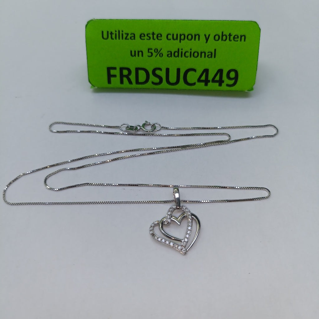 GARGANTILLA ORO,ORO BLANCO 14 K 2,10 GRMS (SEMINUEVO)