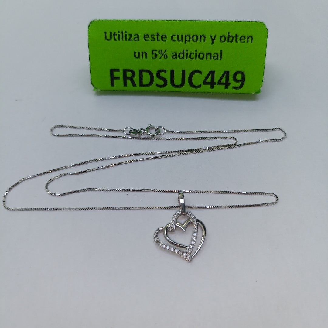 GARGANTILLA ORO,ORO BLANCO 14 K 2,10 GRMS (SEMINUEVO)
