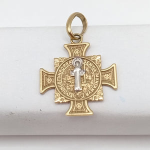 MEDALLA RELIGIOSA ORO 10 K 1.8 GRMS (SEMINUEVO)