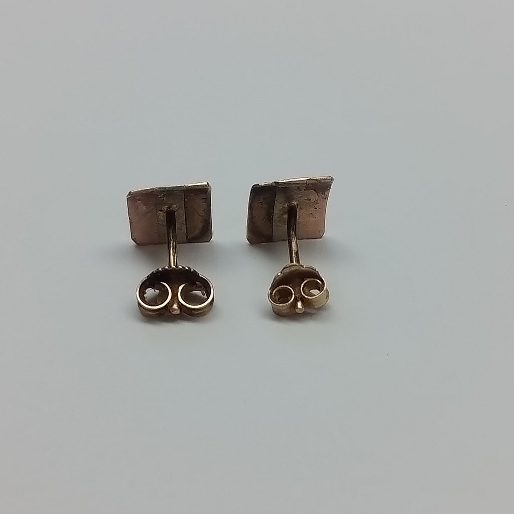 ARETES PAR ORO 14 K 1 GRMS (SEMINUEVO)