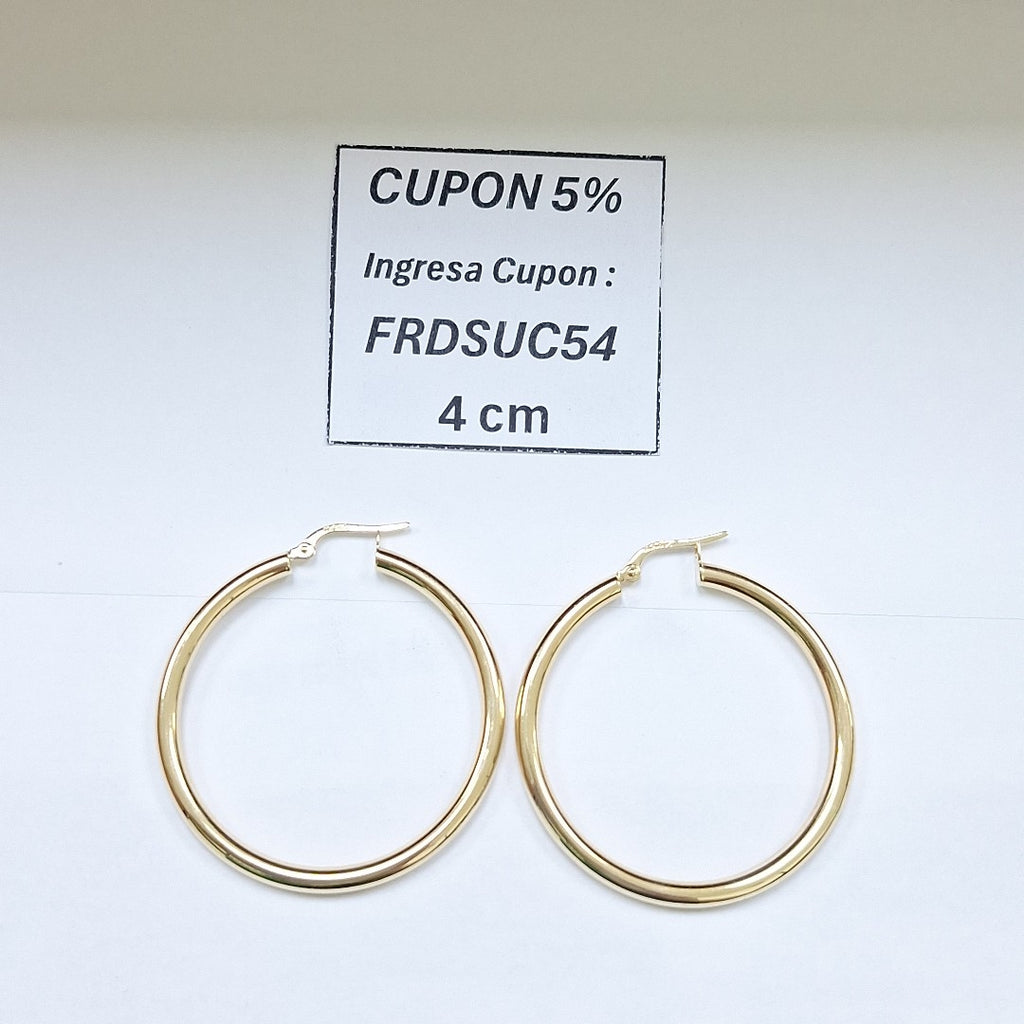 ARRACADAS ORO 14K 2.6 (NUEVO)