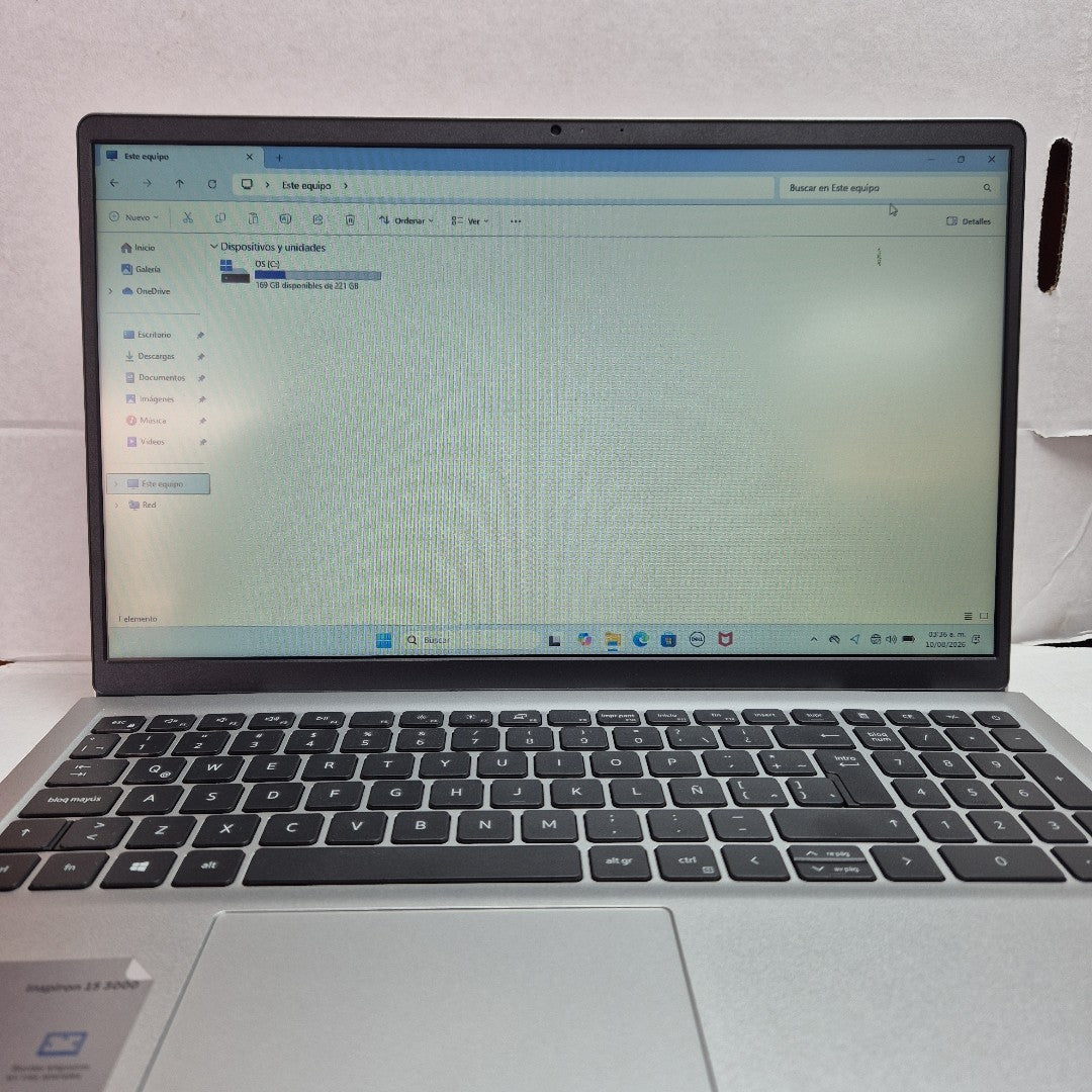 LAPTOP DELL INSPIRON 15 3511 (2023) 256 GB SSD 8 GB RAM (SEMINUEVO)