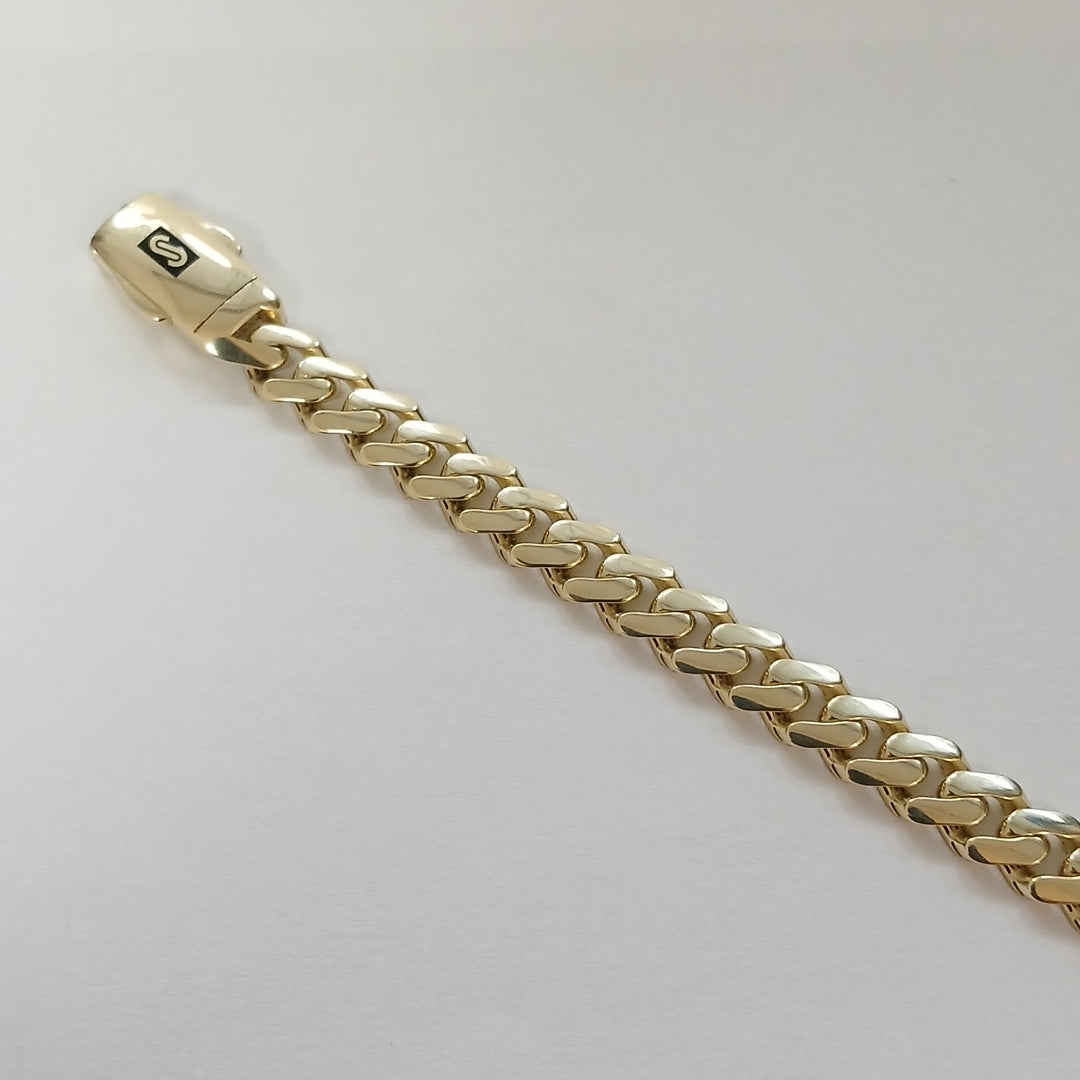 PULSERA MONACO ORO 10K 6.2 (NUEVO)