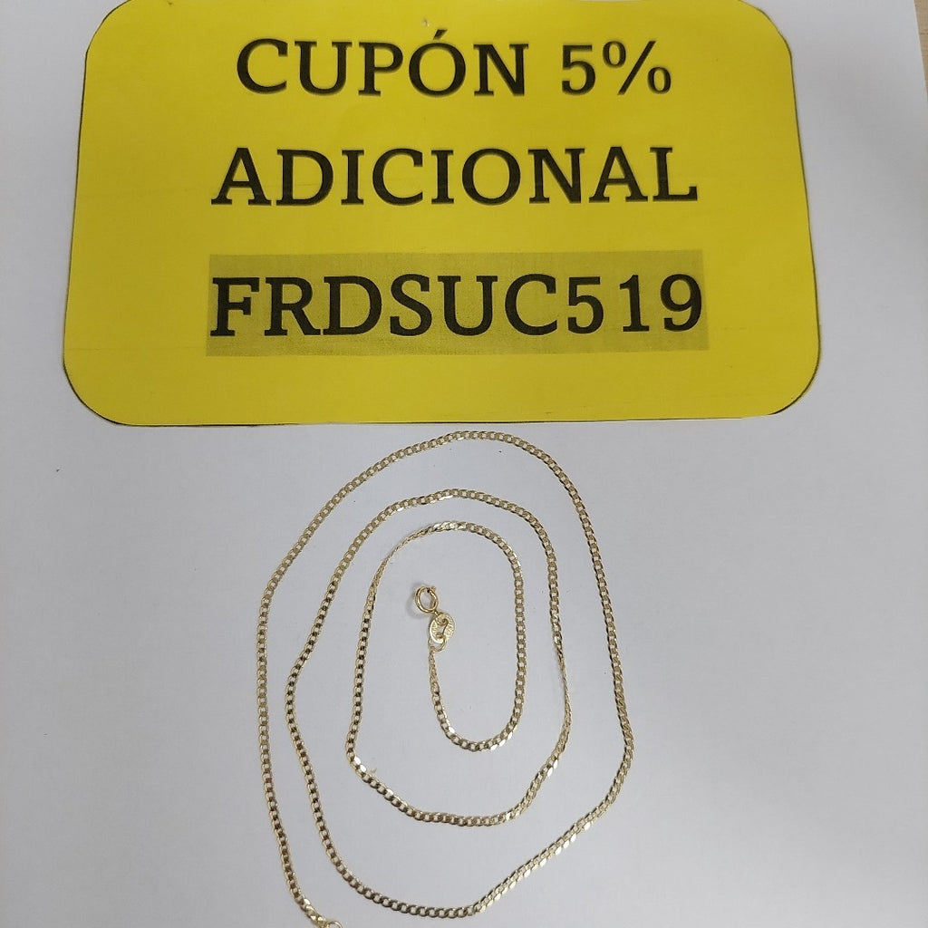 CADENAS BARBADA AMARILLA ORO 14K 2 (NUEVO)