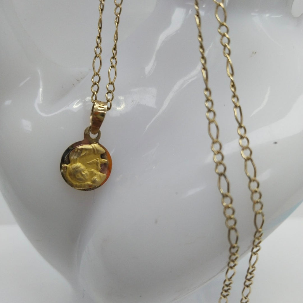 CADENA,DIJE ORO 10 K 2,90 GRMS (SEMINUEVO)