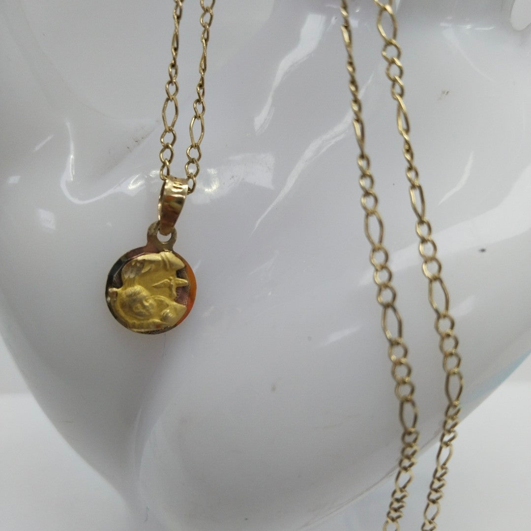 CADENA,DIJE ORO 10 K 2,90 GRMS (SEMINUEVO)