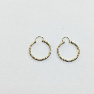 ARRACADAS PAR ORO 14 K 1.9 GRMS (SEMINUEVO)