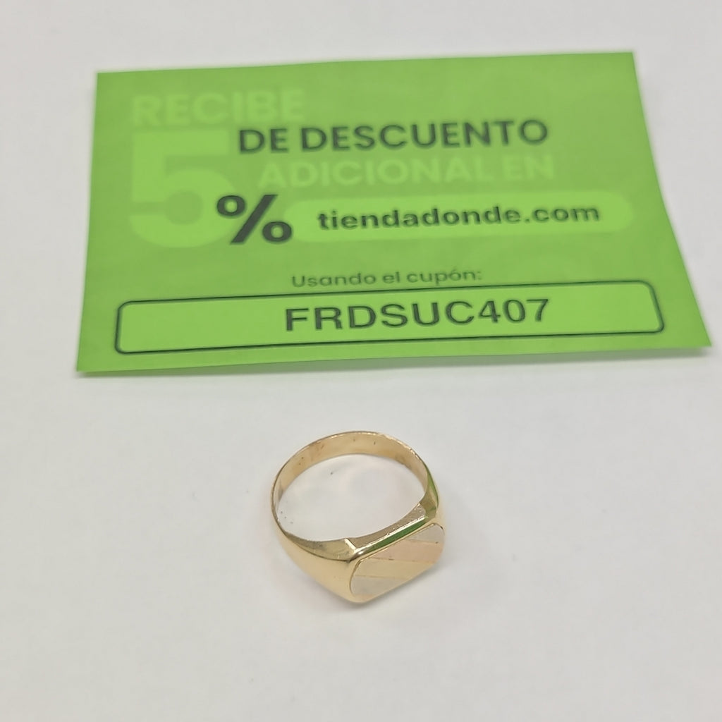 ANILLO ORO 10 K 4,30 GRMS (SEMINUEVO)