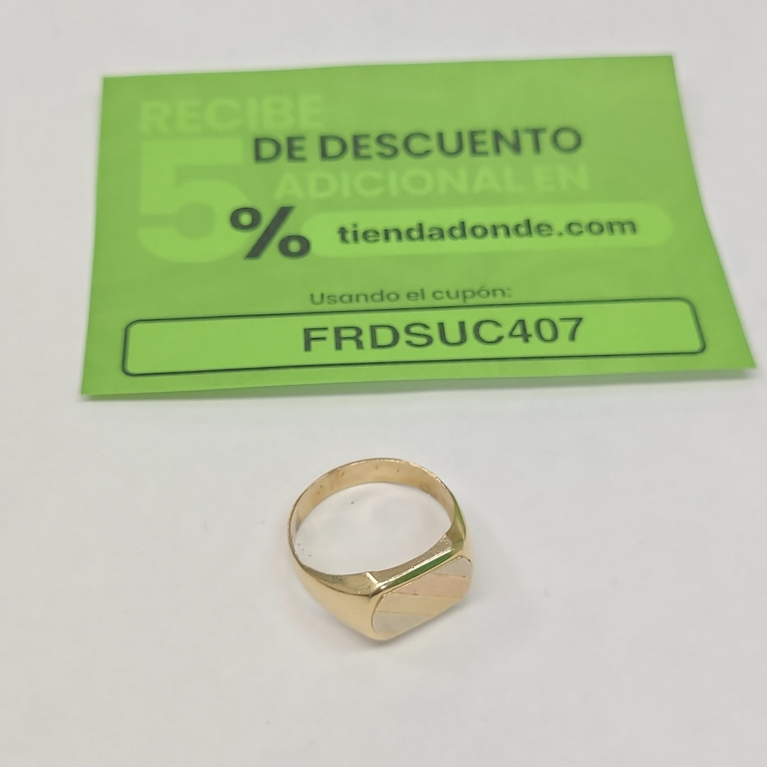 ANILLO ORO 10 K 4,30 GRMS (SEMINUEVO)