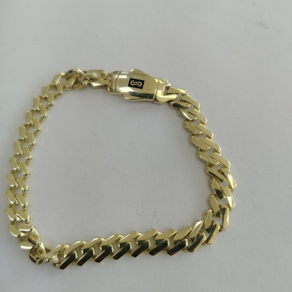 PULSERA MONACO ORO 14K 7 (NUEVO)
