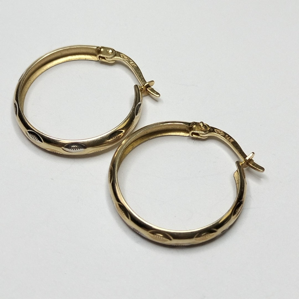 ARRACADAS PAR ORO 14 K 1.6 GRMS (SEMINUEVO)