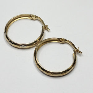 ARRACADAS PAR ORO 14 K 1.6 GRMS (SEMINUEVO)