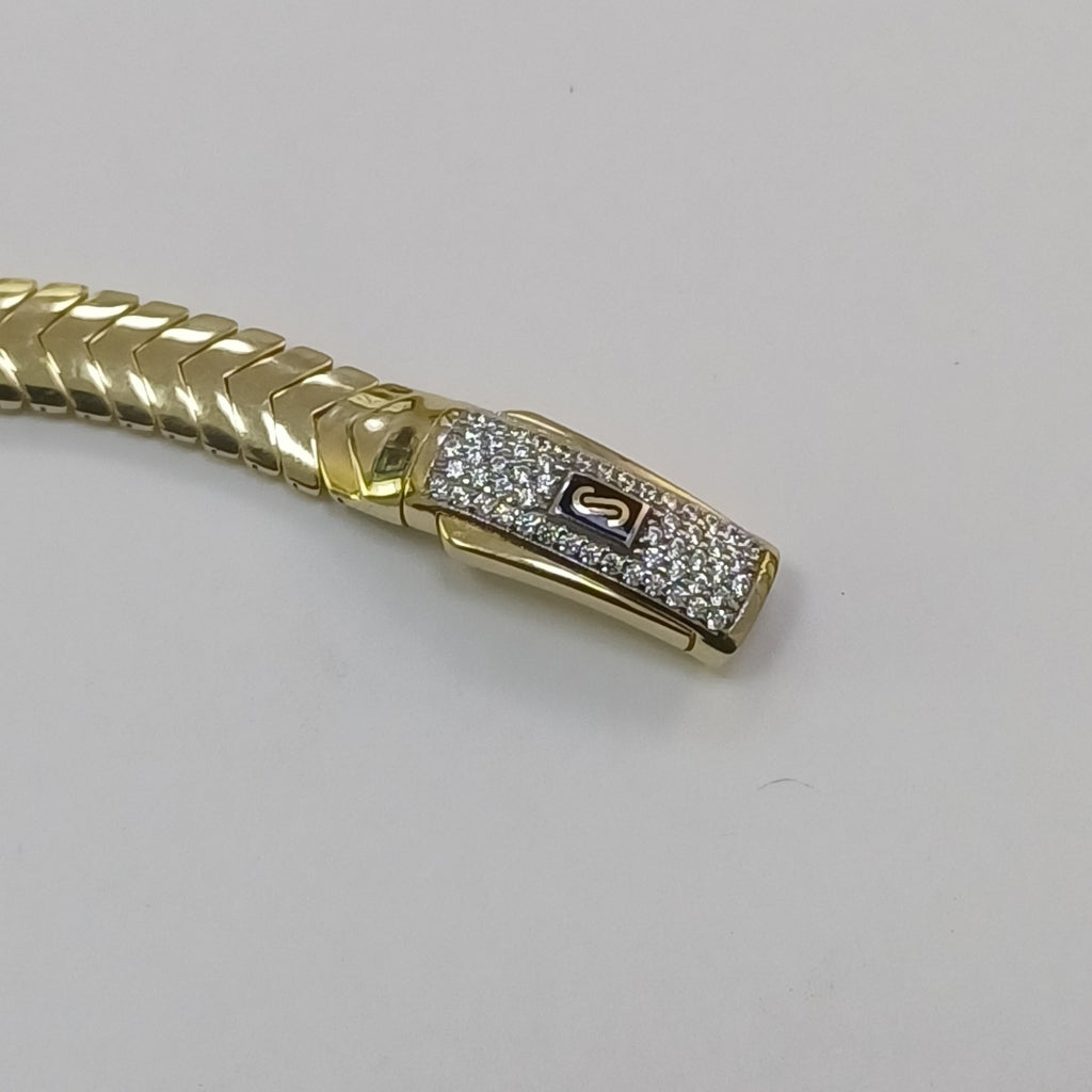 PULSERA MONACO ORO 10K 6.2 (NUEVO)
