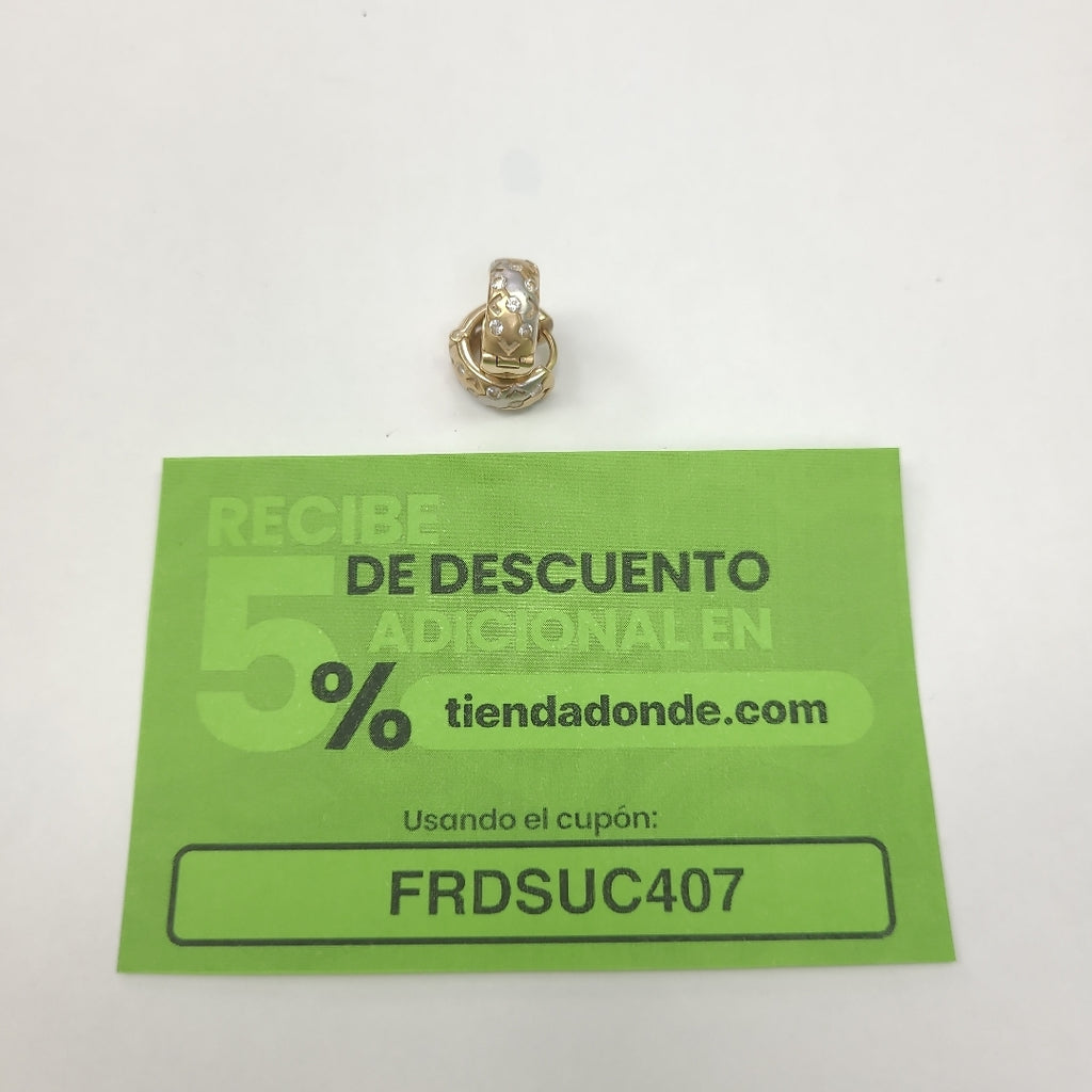 ARETES PAR ORO 14 K 5,20 GRMS (SEMINUEVO)