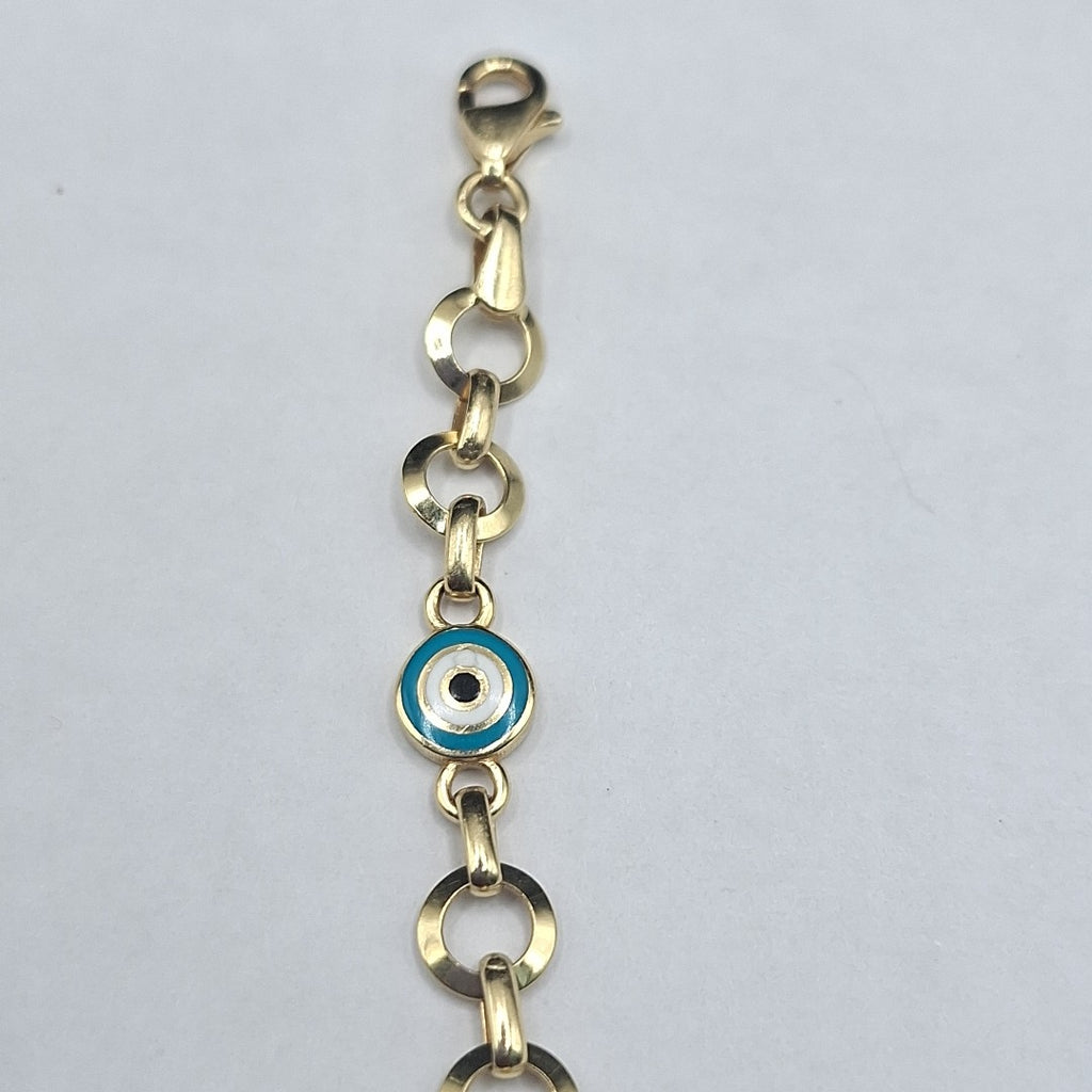 PULSERA ORO 14 K 3.6 GRMS (SEMINUEVO)
