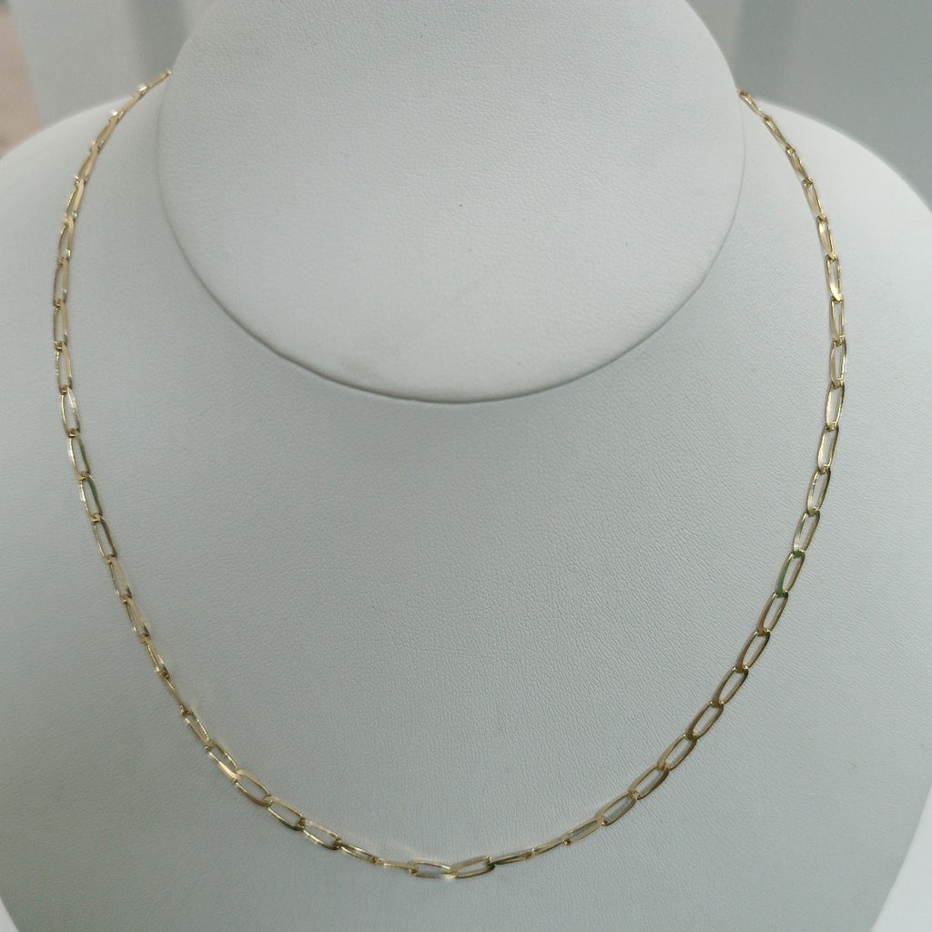CADENA ESLABON 14K 55 CM 6.6 GR (NUEVO)