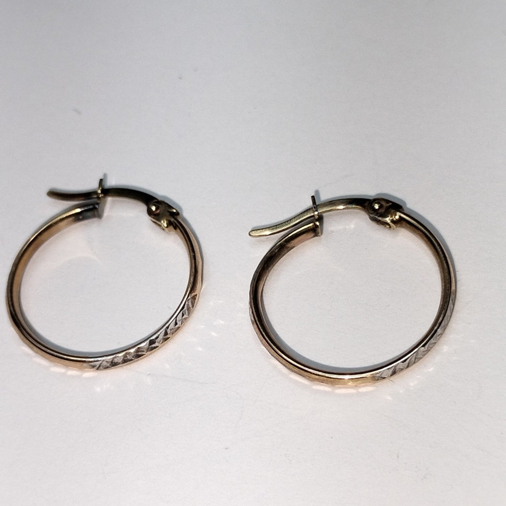 ARRACADAS PAR ORO 14 K 1.2 GRMS (SEMINUEVO)