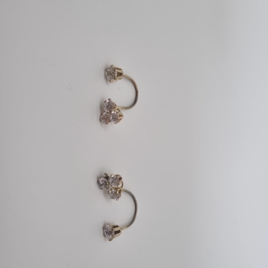 BROQUELES PAR ORO 8 K 0,90 GRMS (SEMINUEVO)