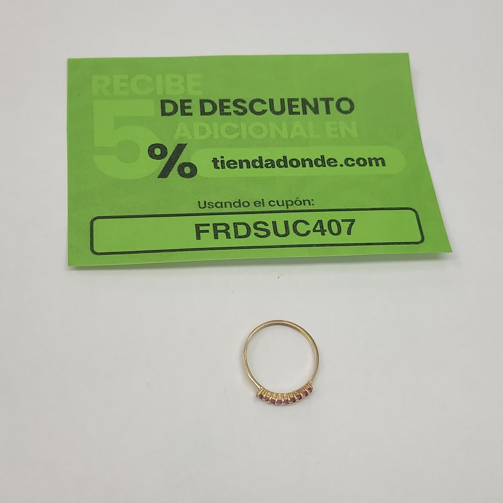 ANILLITO ORO 14 K 1.1 GRMS (SEMINUEVO)