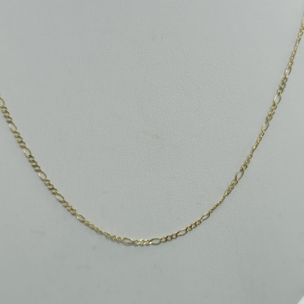 CADENA TEJIDO 3X1 14K 55 CM 2.3 GR (NUEVO)