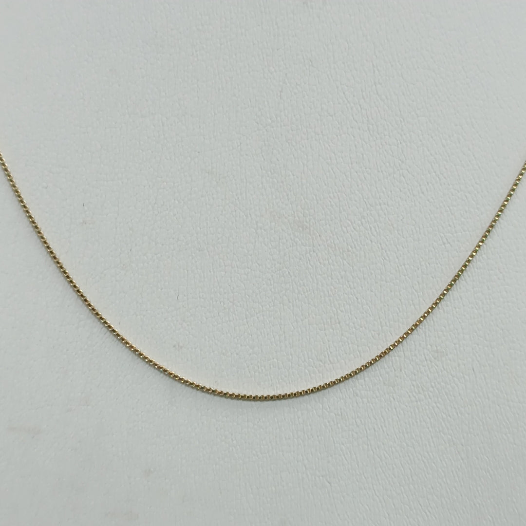 CADENA VENECIANO 14K 55 CM 1.7 GR (NUEVO)