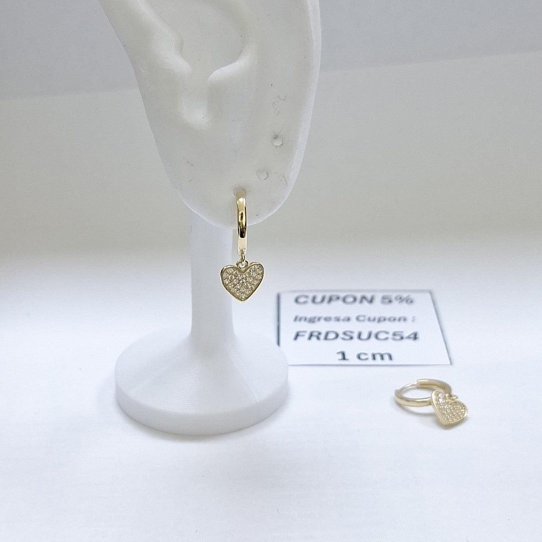 HUGGIES ORO 14K 2.3 (NUEVO)