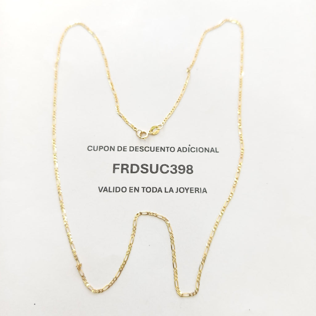 CADENAS CARTIER 3 1 AMARILLA ORO 14K 2.2 (NUEVO)