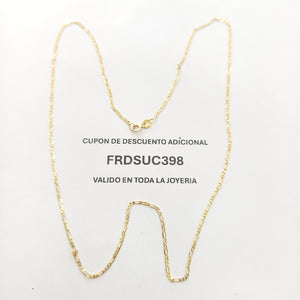 CADENAS CARTIER 3 1 AMARILLA ORO 14K 2.2 (NUEVO)