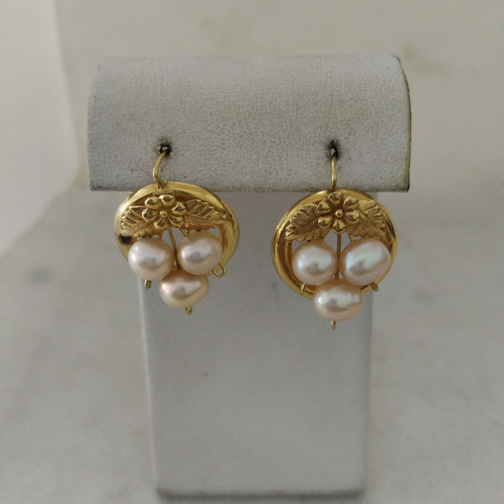 ARETES PAR ORO 14 K 7,60 GRMS (SEMINUEVO)